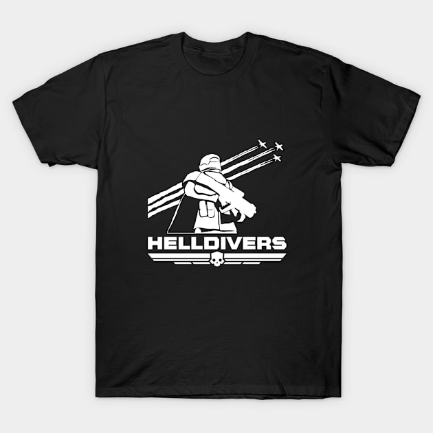 Helldivers Minimalist 2 T-Shirt by Vatar